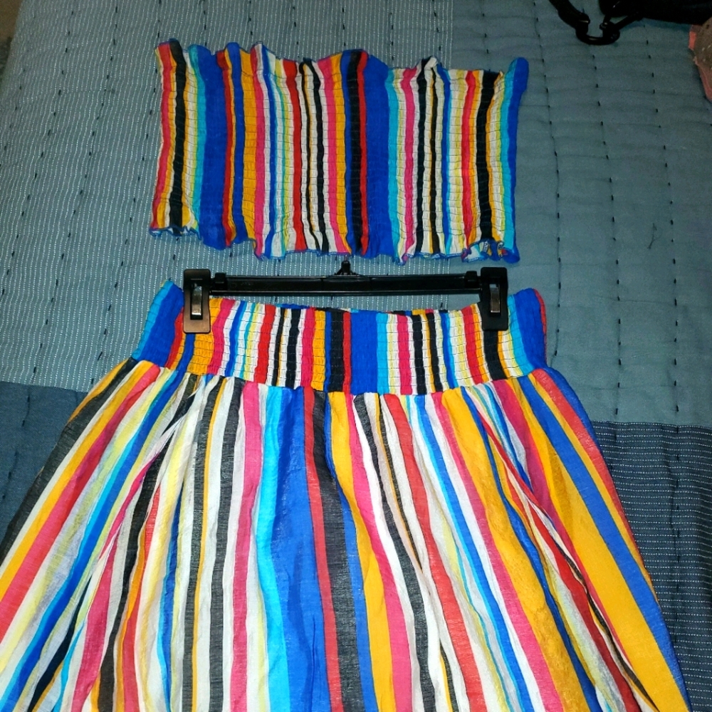 Maxi skirt set